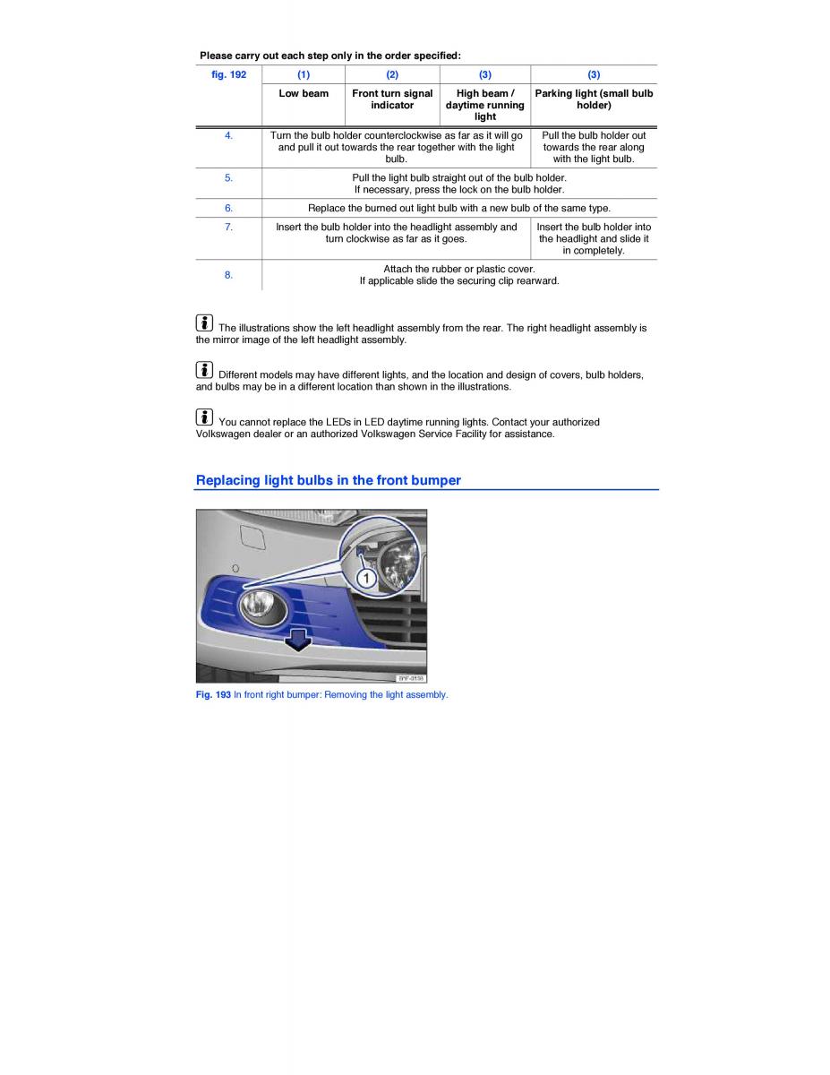 VW EOS FL owners manual / page 366