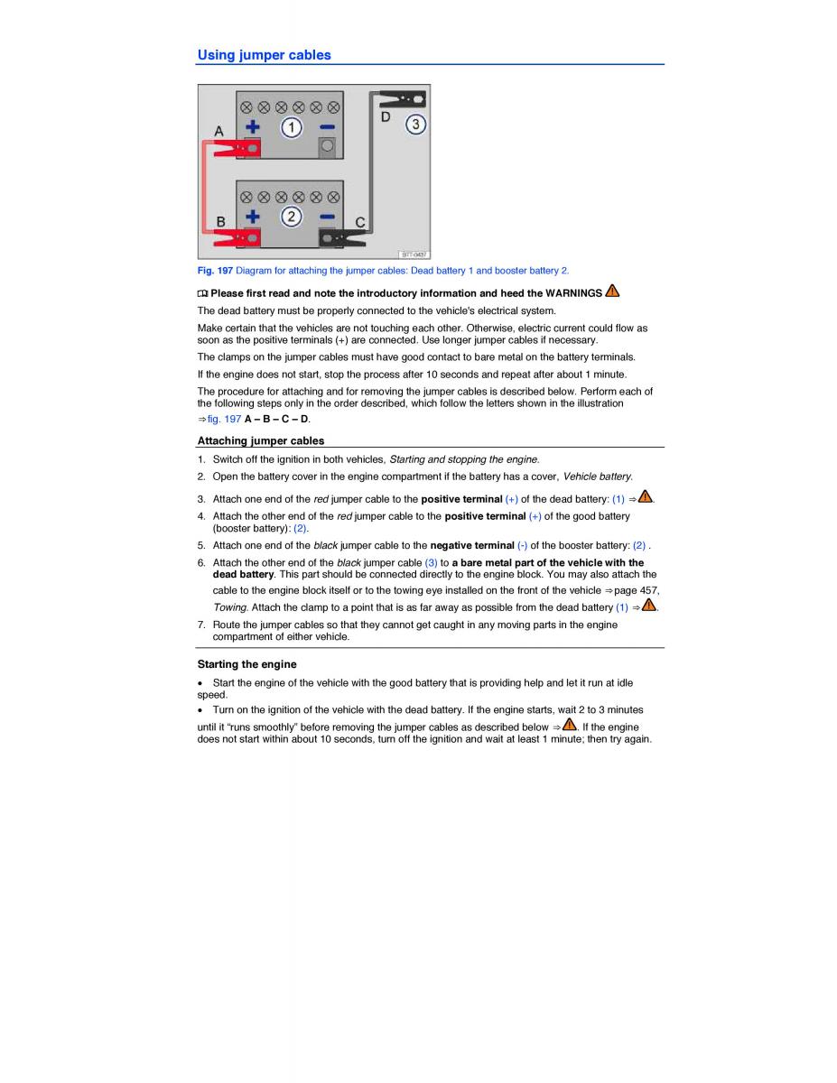 VW EOS FL owners manual / page 372