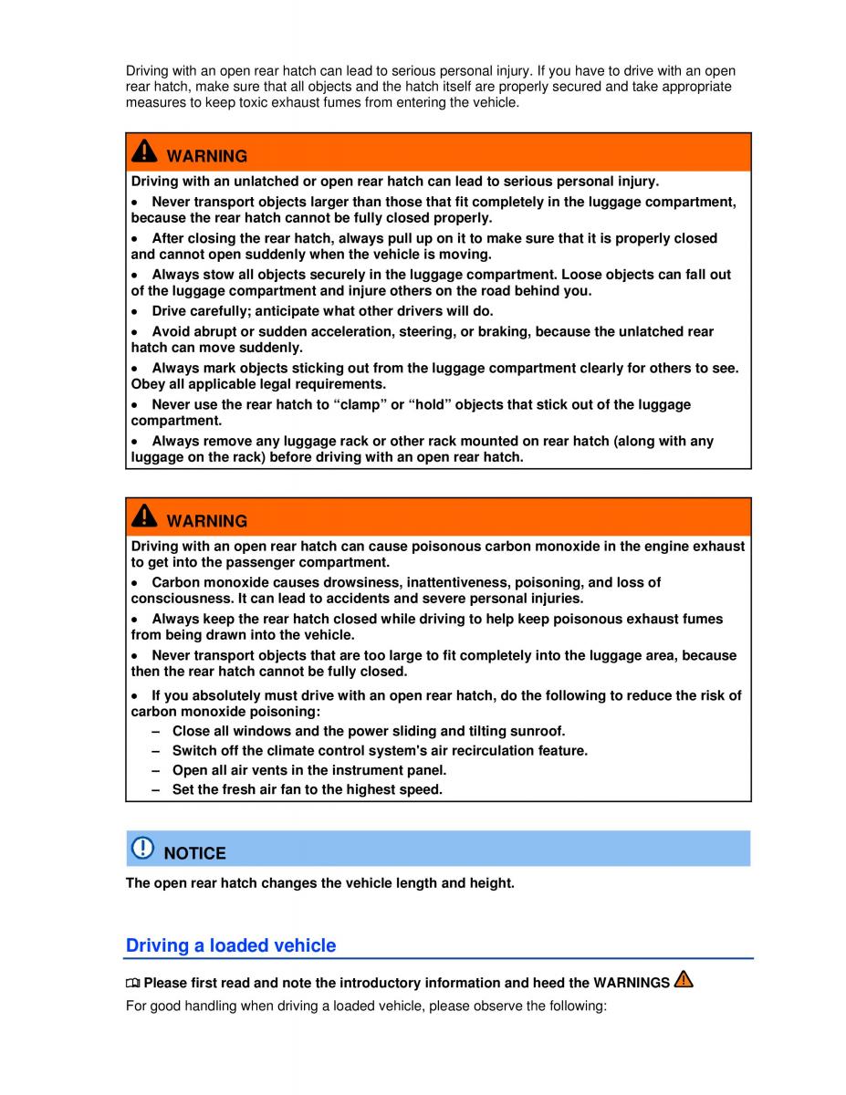 VW Golf VI 6 owners manual / page 113