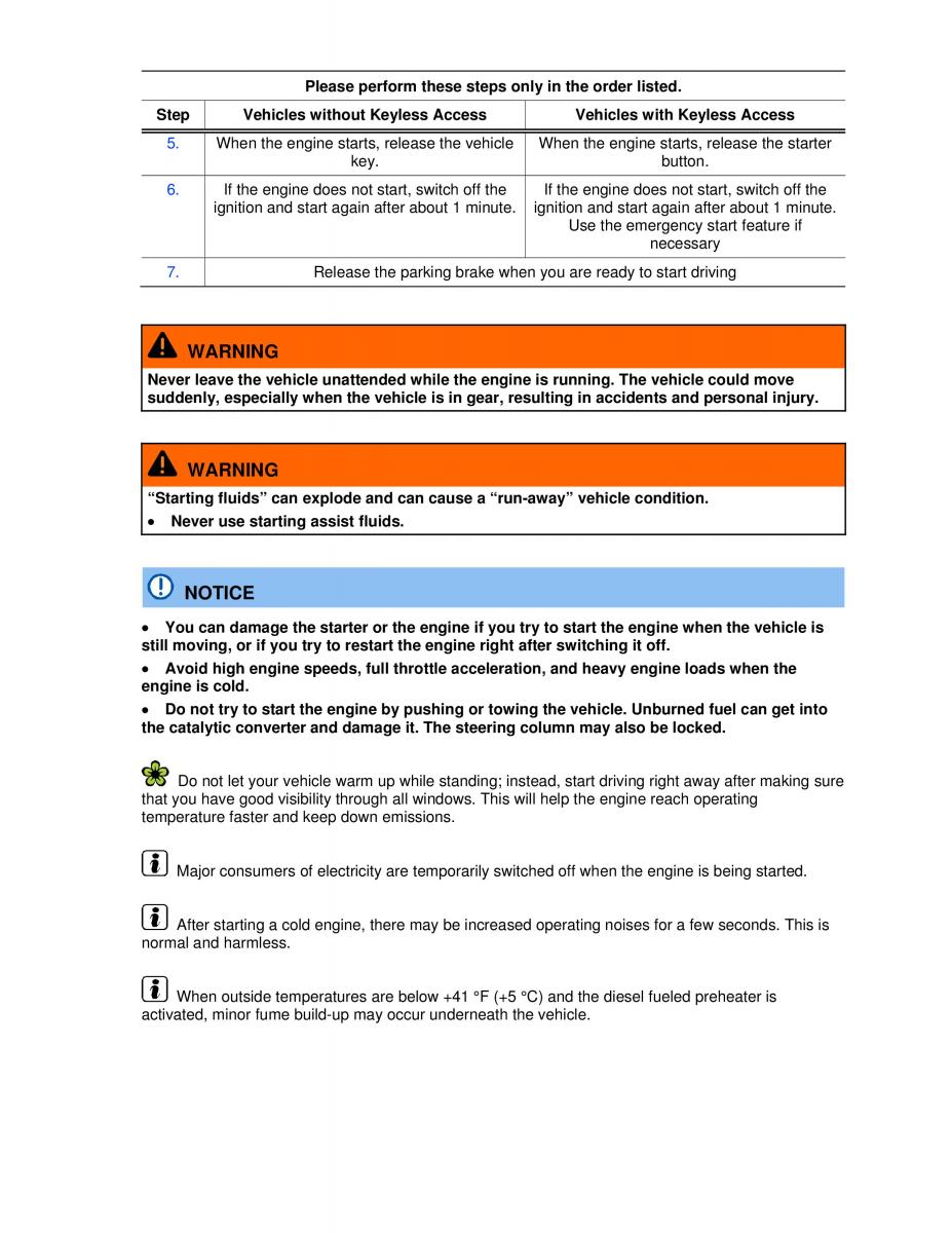 VW Golf VI 6 owners manual / page 157