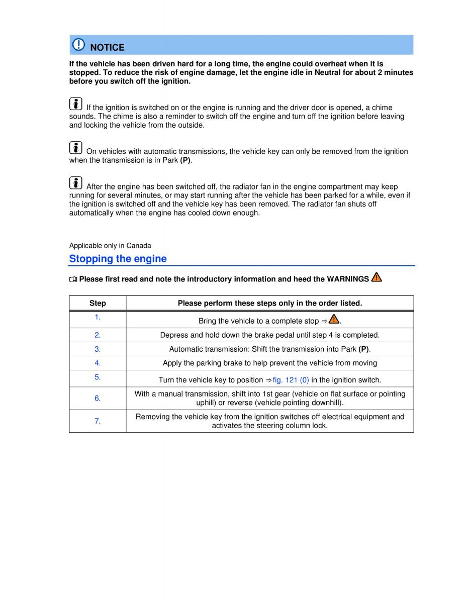 VW Golf VI 6 owners manual / page 160