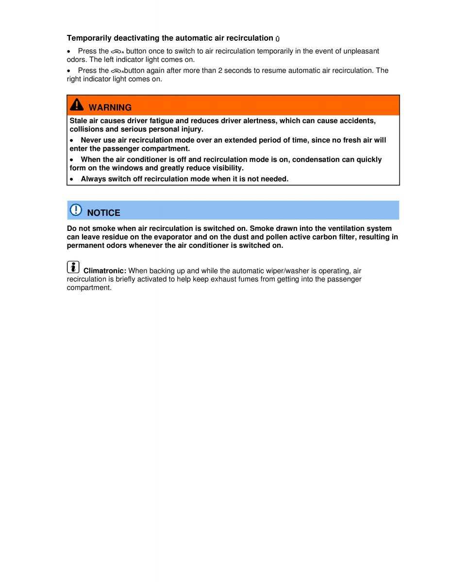 VW Golf VI 6 owners manual / page 216