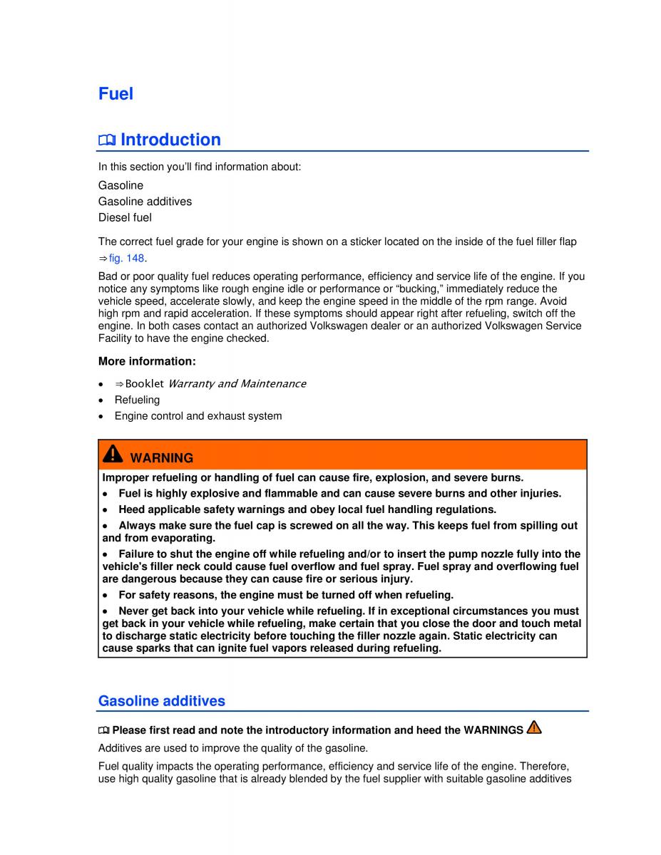 VW Golf VI 6 owners manual / page 223