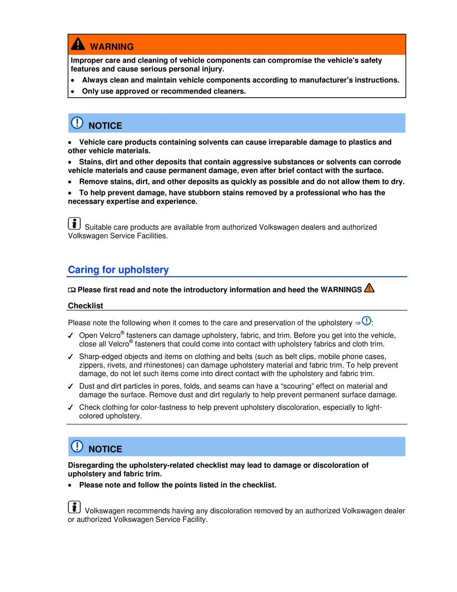 VW Golf VI 6 owners manual / page 246