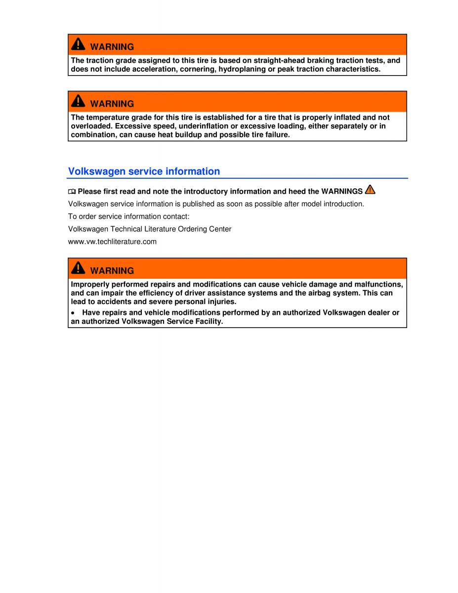 VW Golf VI 6 owners manual / page 278