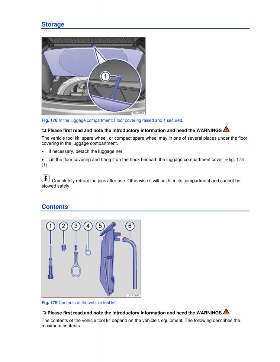 VW Golf VI 6 owners manual / page 296