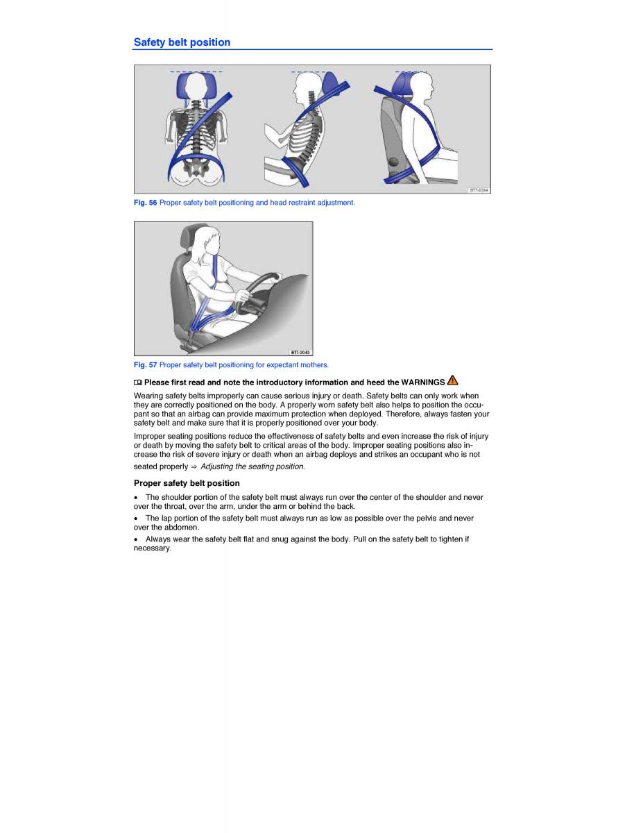 VW Golf VII 7 SportWagen Variant owners manual / page 118