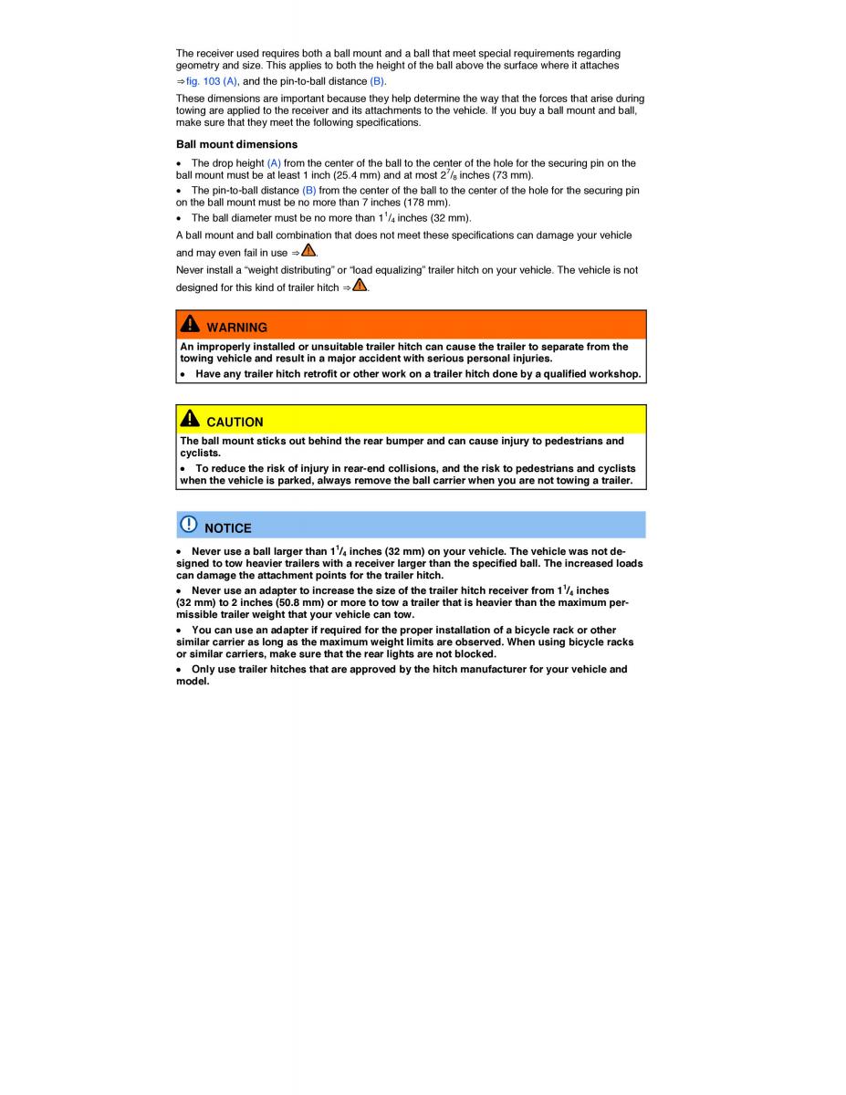 VW Golf VII 7 SportWagen Variant owners manual / page 182