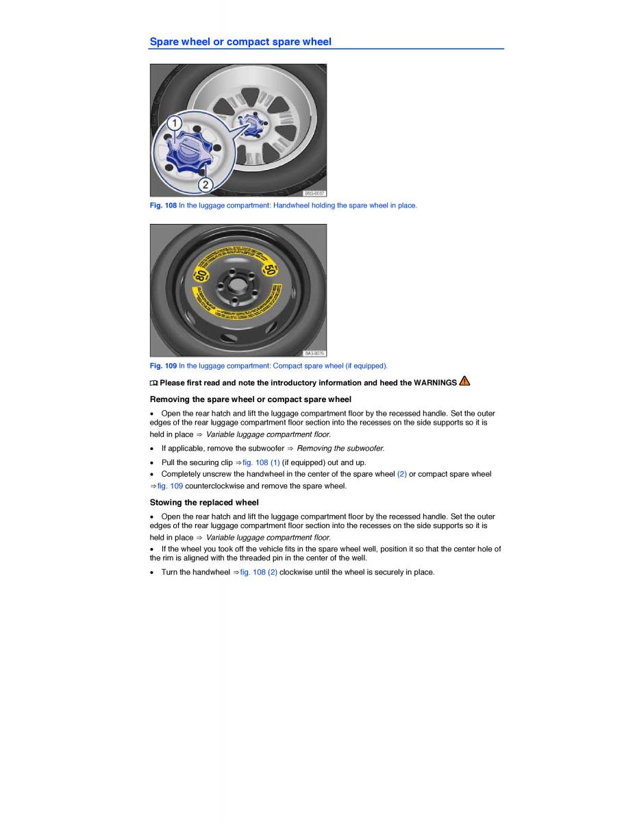 VW Golf VII 7 SportWagen Variant owners manual / page 197