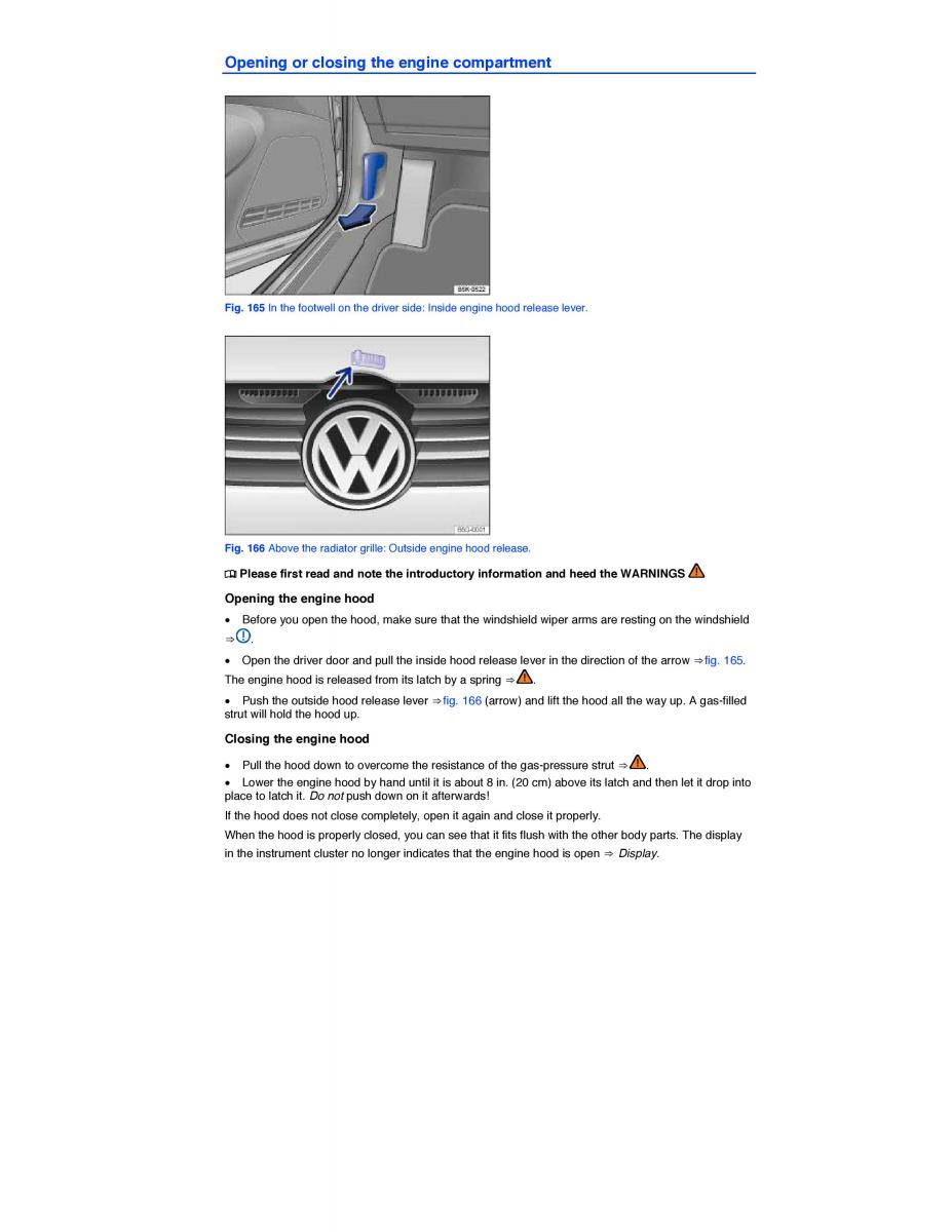 VW Golf VII 7 SportWagen Variant owners manual / page 338