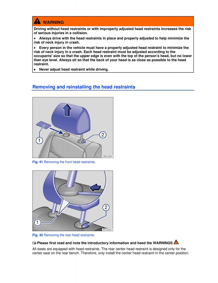 VW Golf VI 6 GTI owners manual / page 66