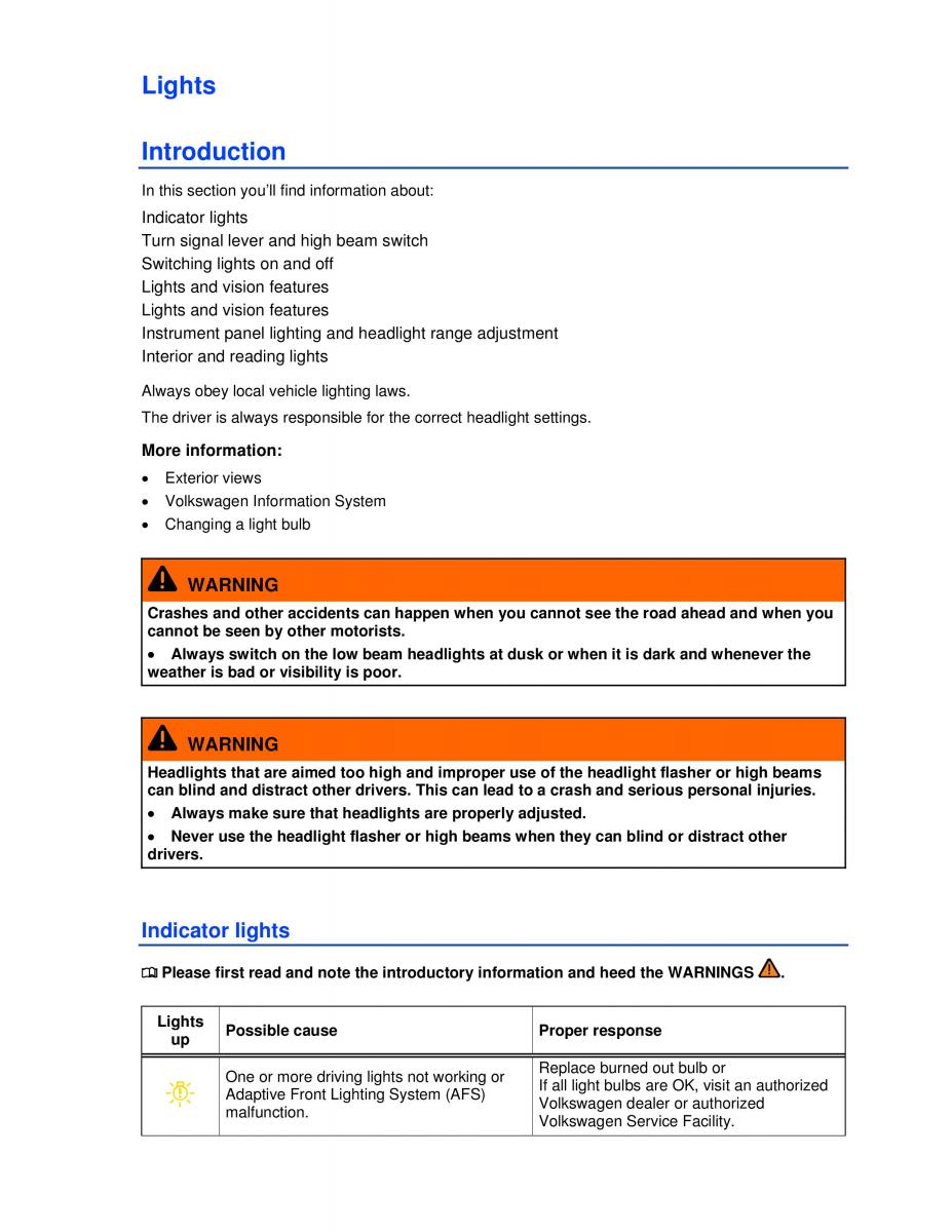 VW Golf VI 6 GTI owners manual / page 91