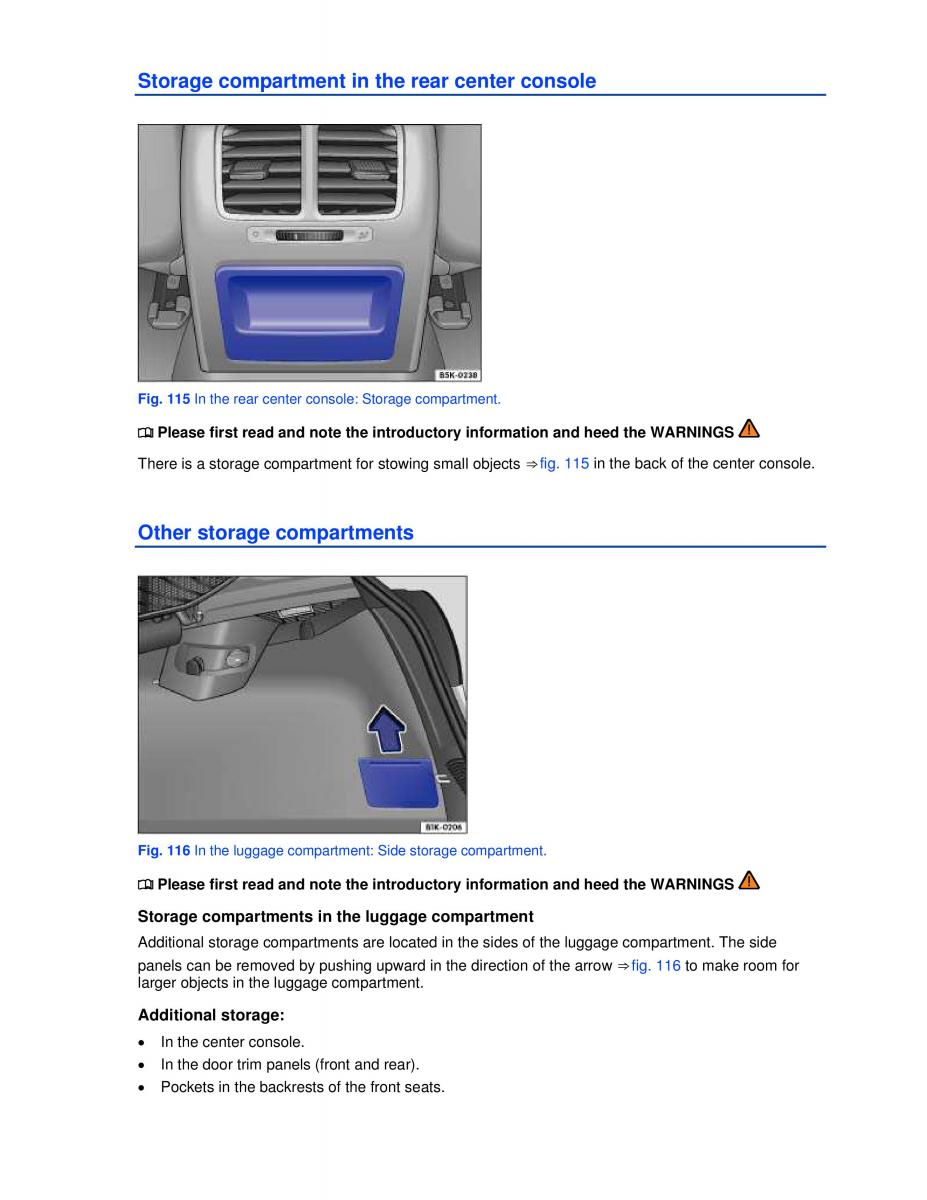 VW Golf VI 6 GTI owners manual / page 170