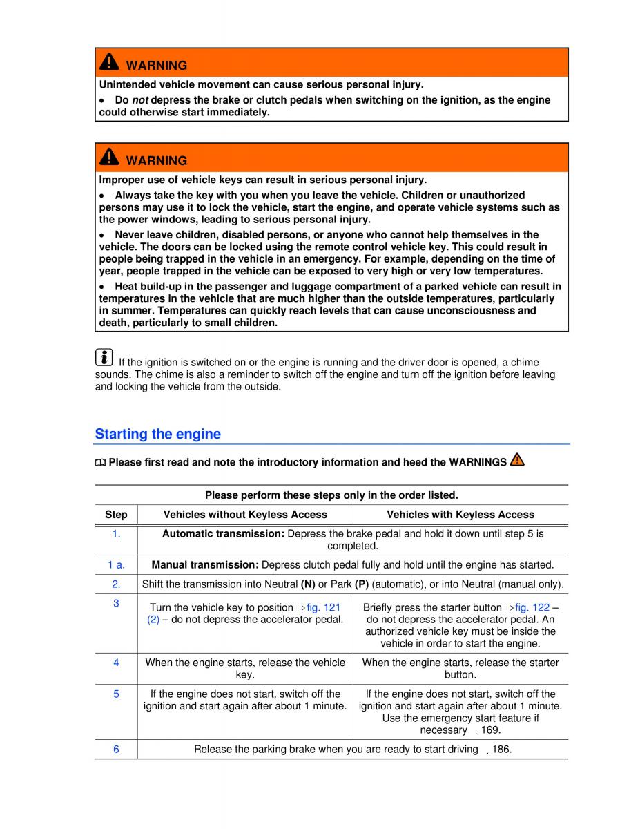 VW Golf VI 6 GTI owners manual / page 182