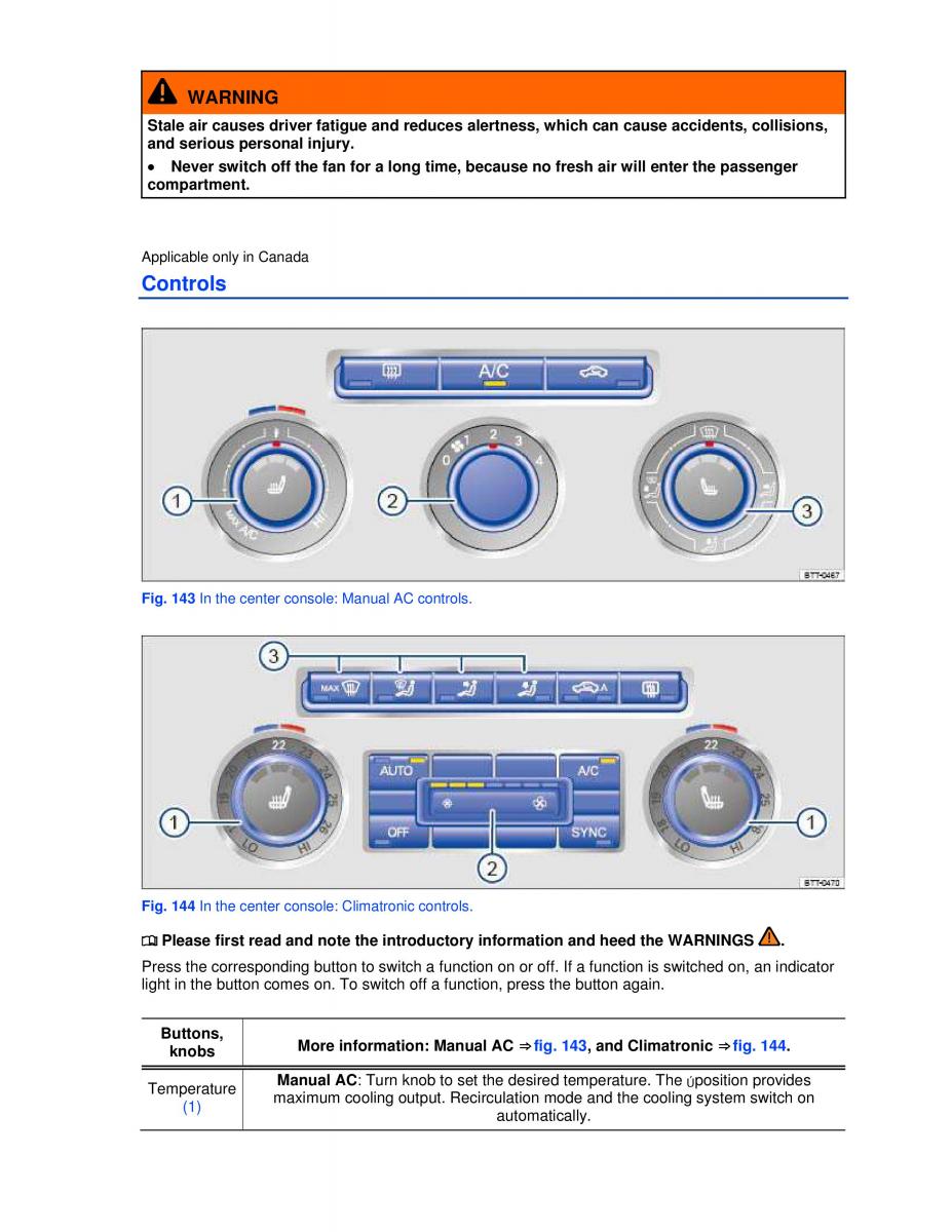 VW Golf VI 6 GTI owners manual / page 209