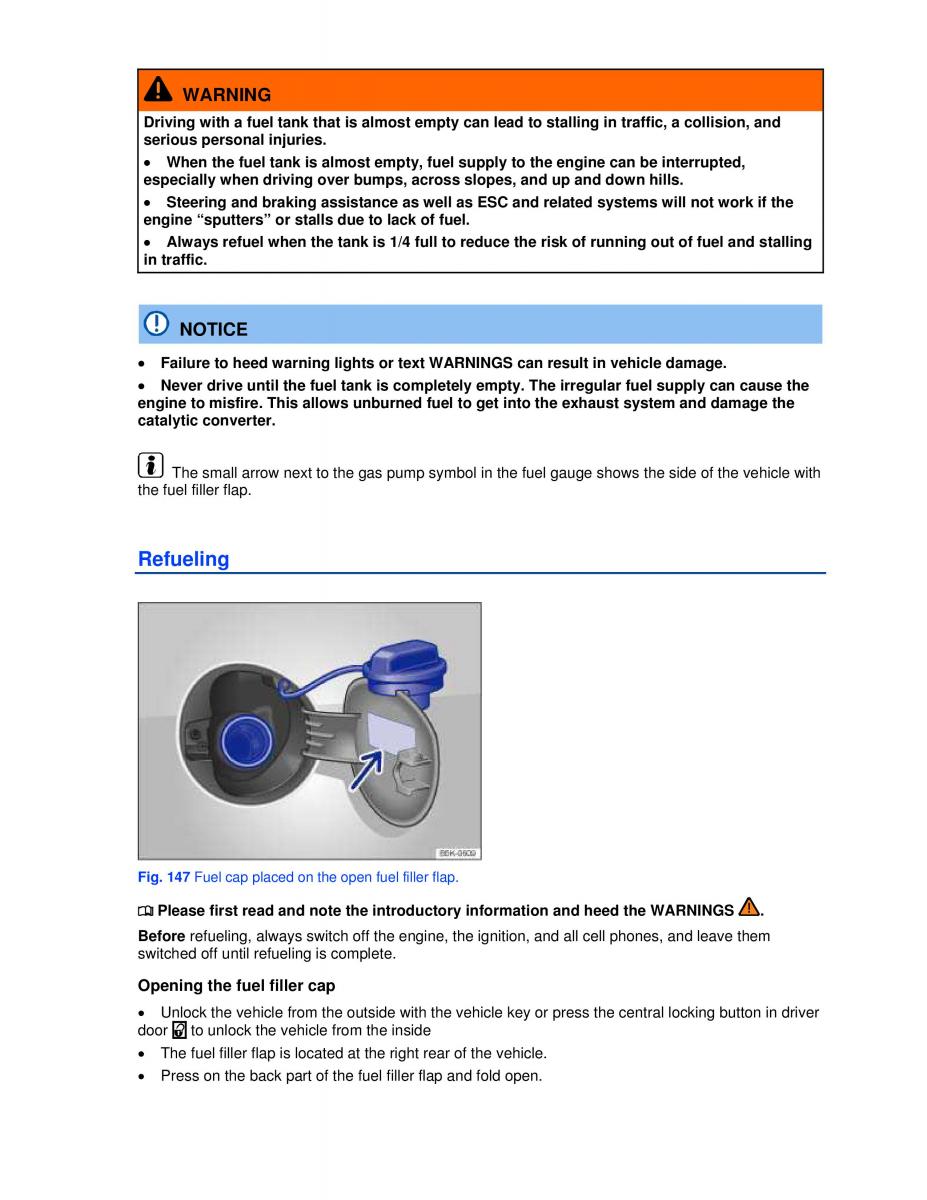 VW Golf VI 6 GTI owners manual / page 219