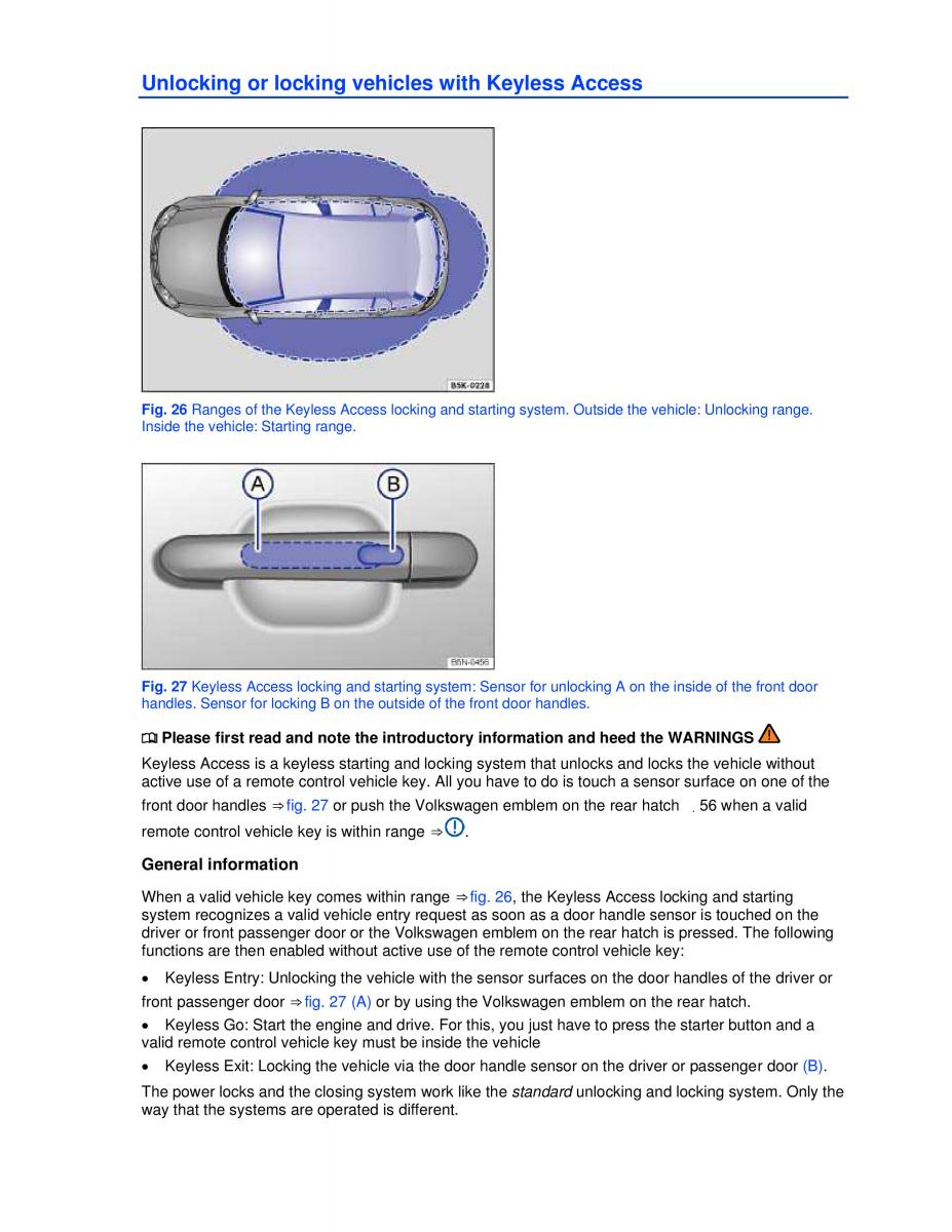 VW Golf VI 6 GTI owners manual / page 42