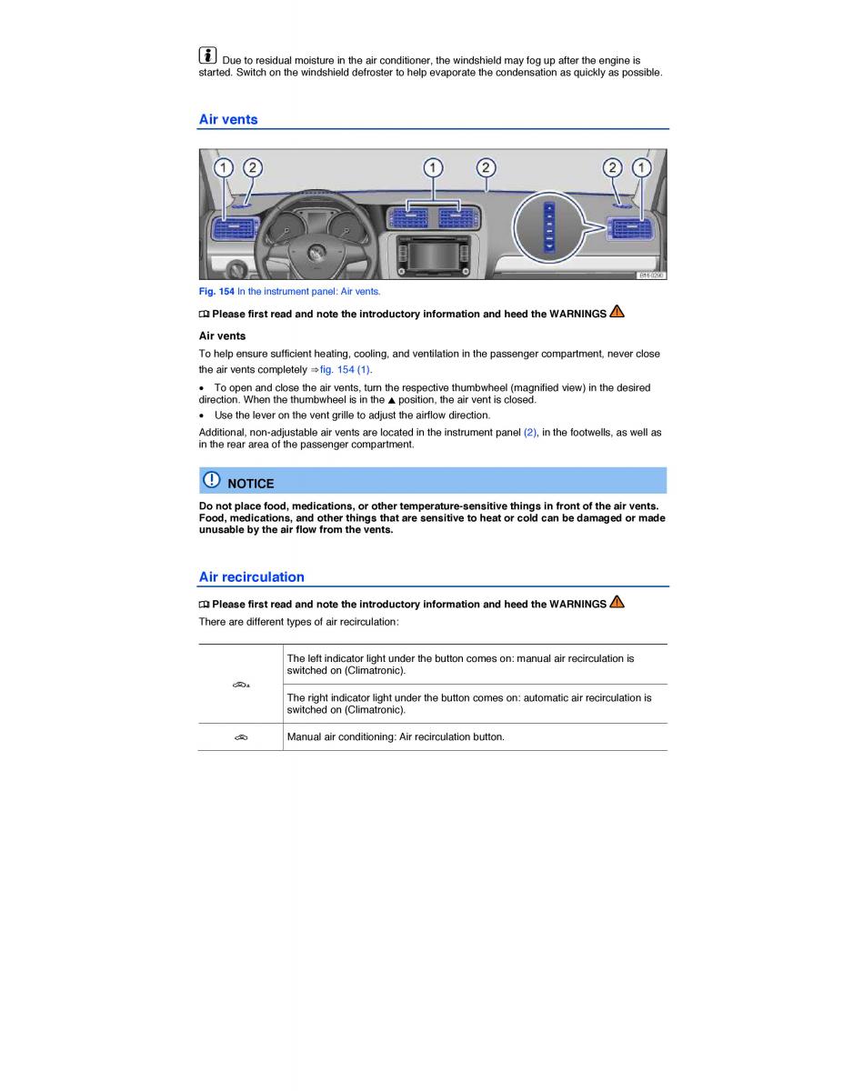 VW Jetta VI 6 owners manual / page 279