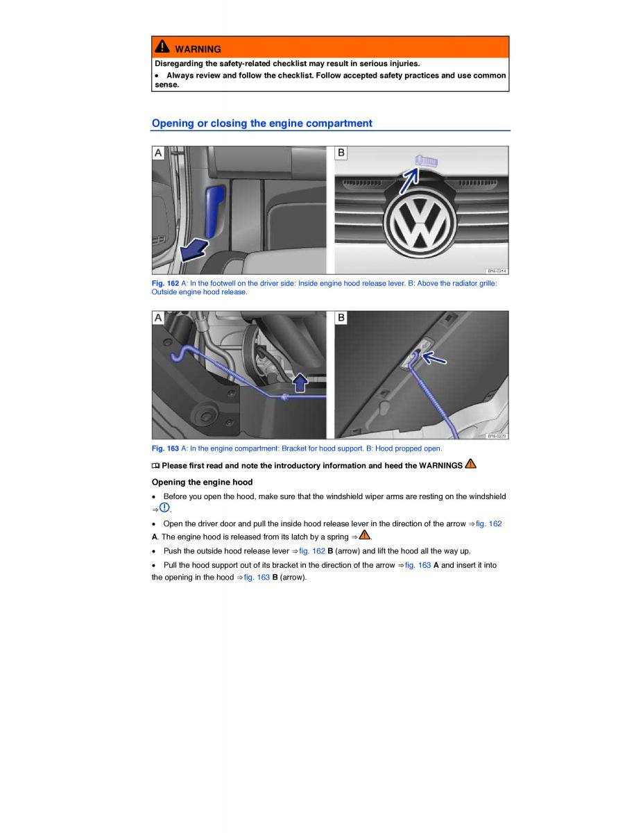 VW Jetta VI 6 owners manual / page 305