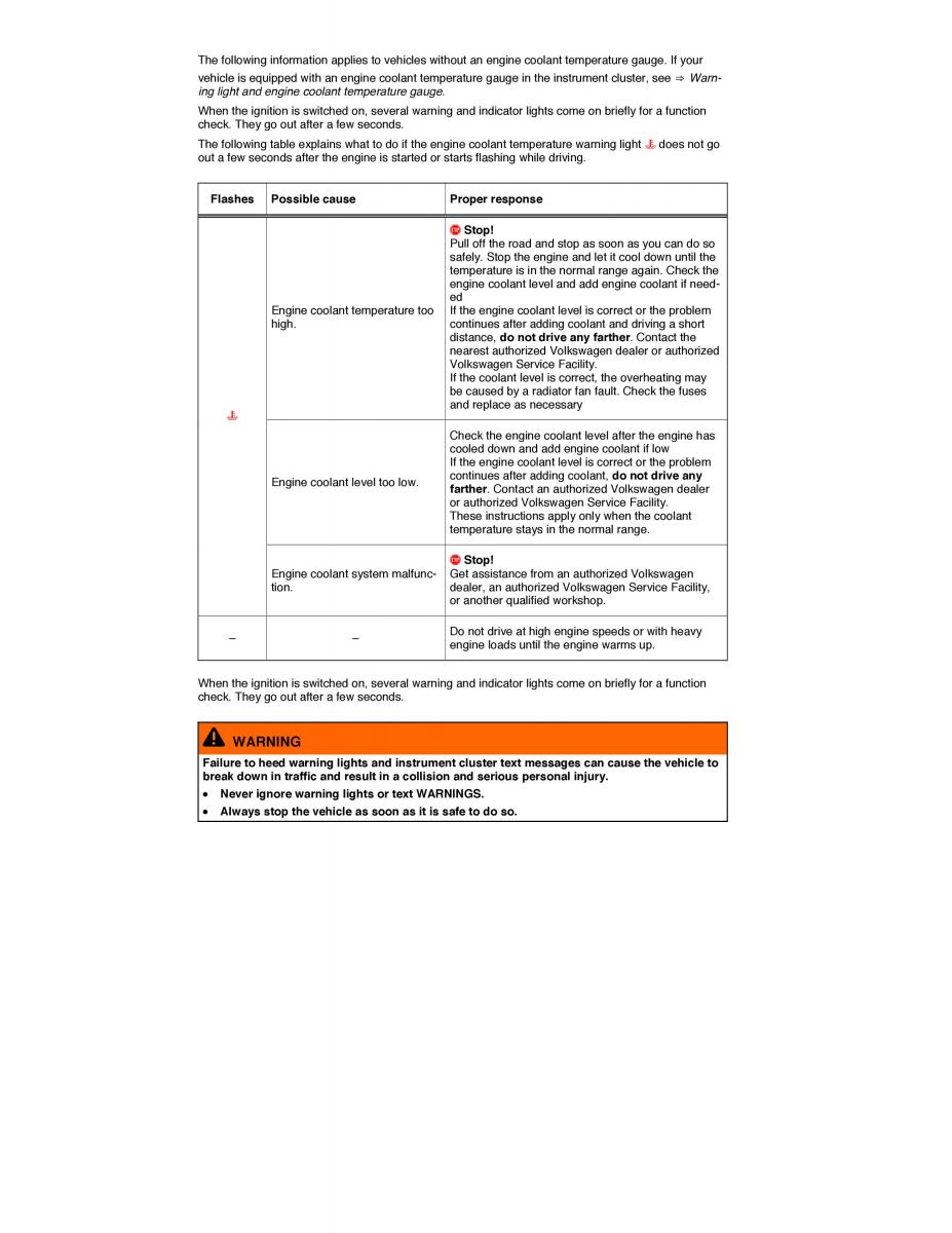 VW Jetta VI 6 owners manual / page 316