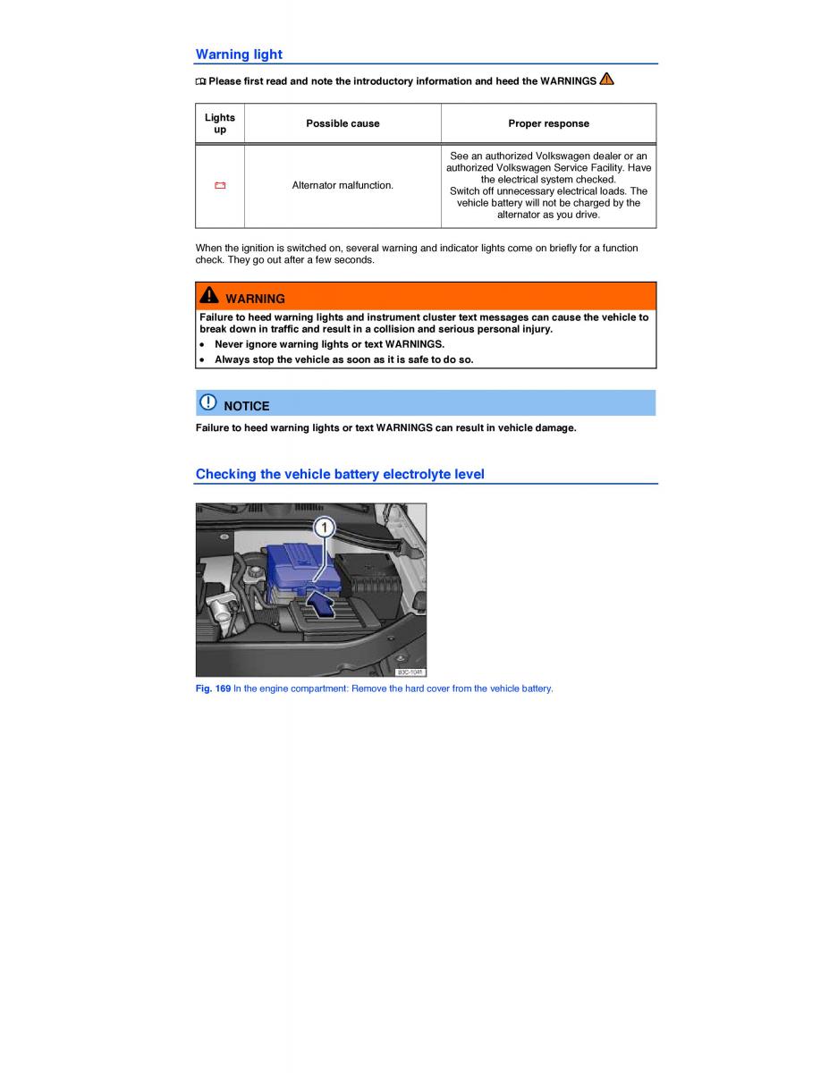 VW Jetta VI 6 owners manual / page 325