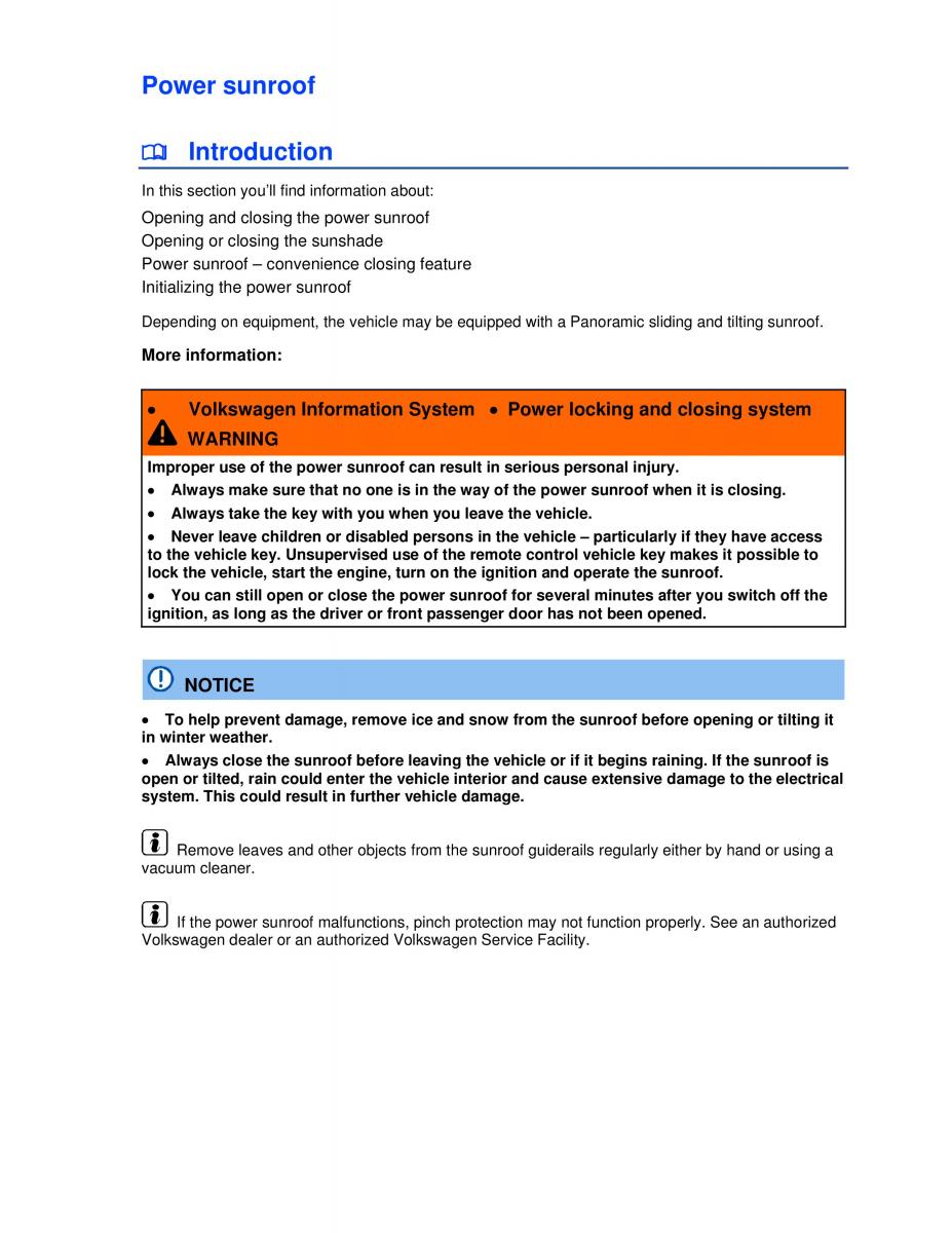 VW Jetta VI SportWagen owners manual / page 57