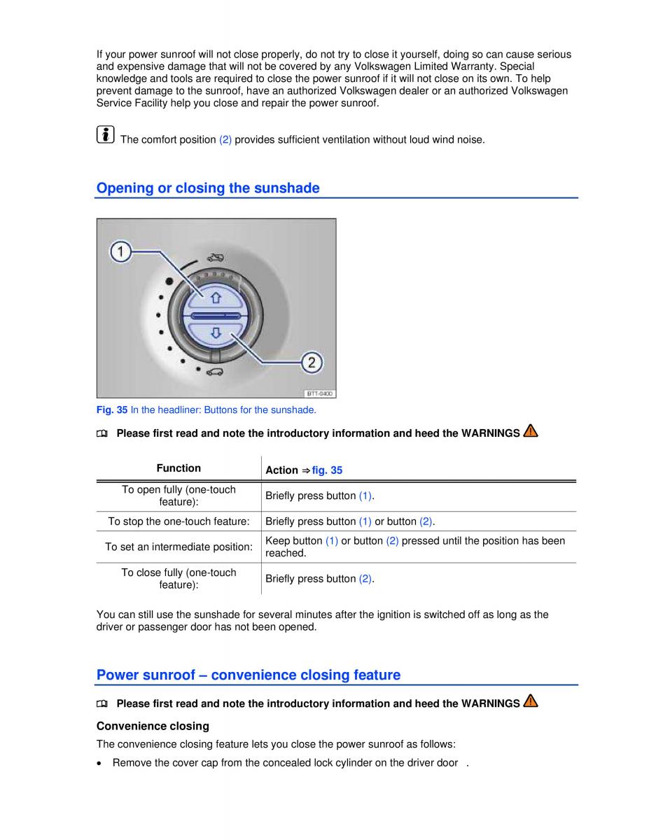 VW Jetta VI SportWagen owners manual / page 59