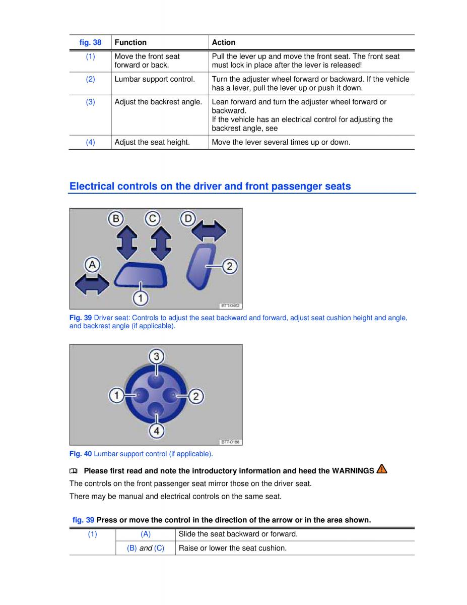 VW Jetta VI SportWagen owners manual / page 67