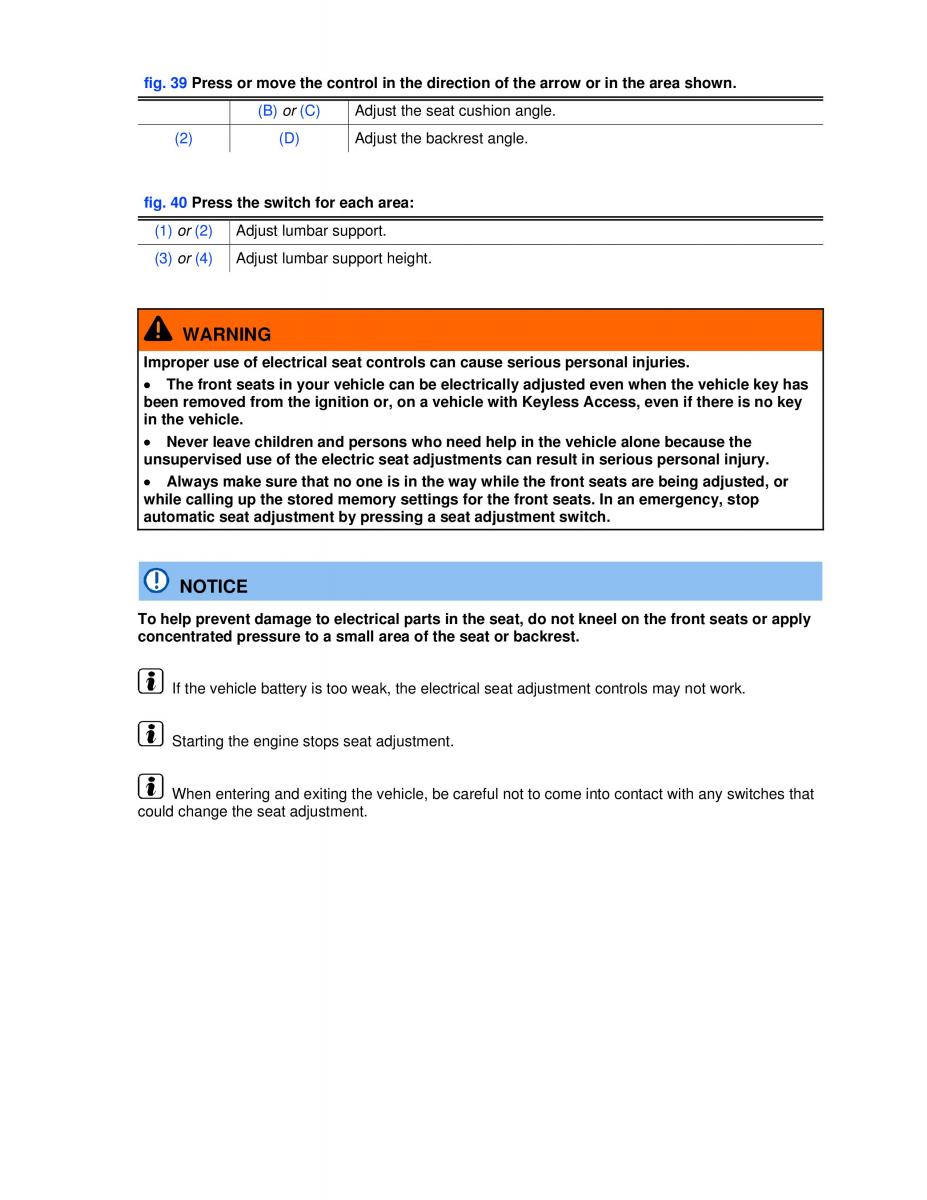 VW Jetta VI SportWagen owners manual / page 68