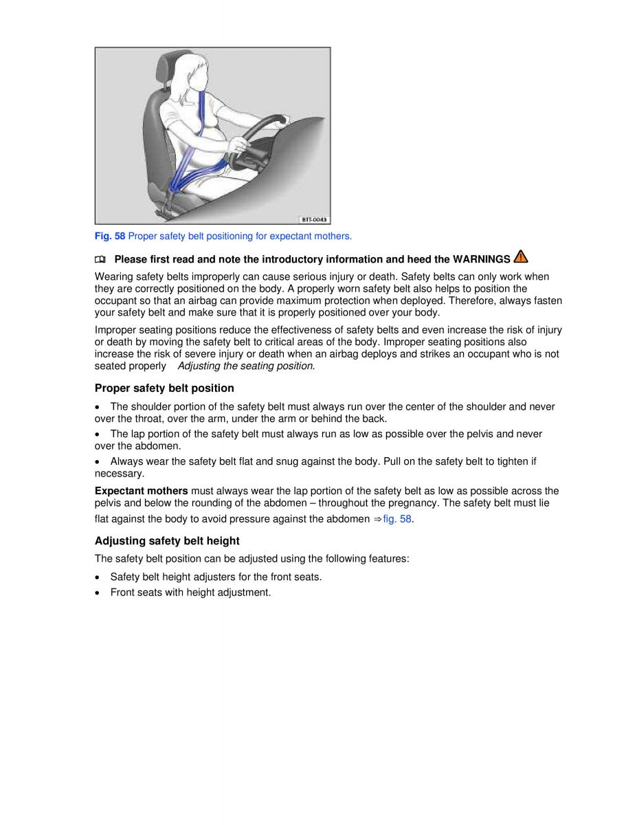 VW Jetta VI SportWagen owners manual / page 88