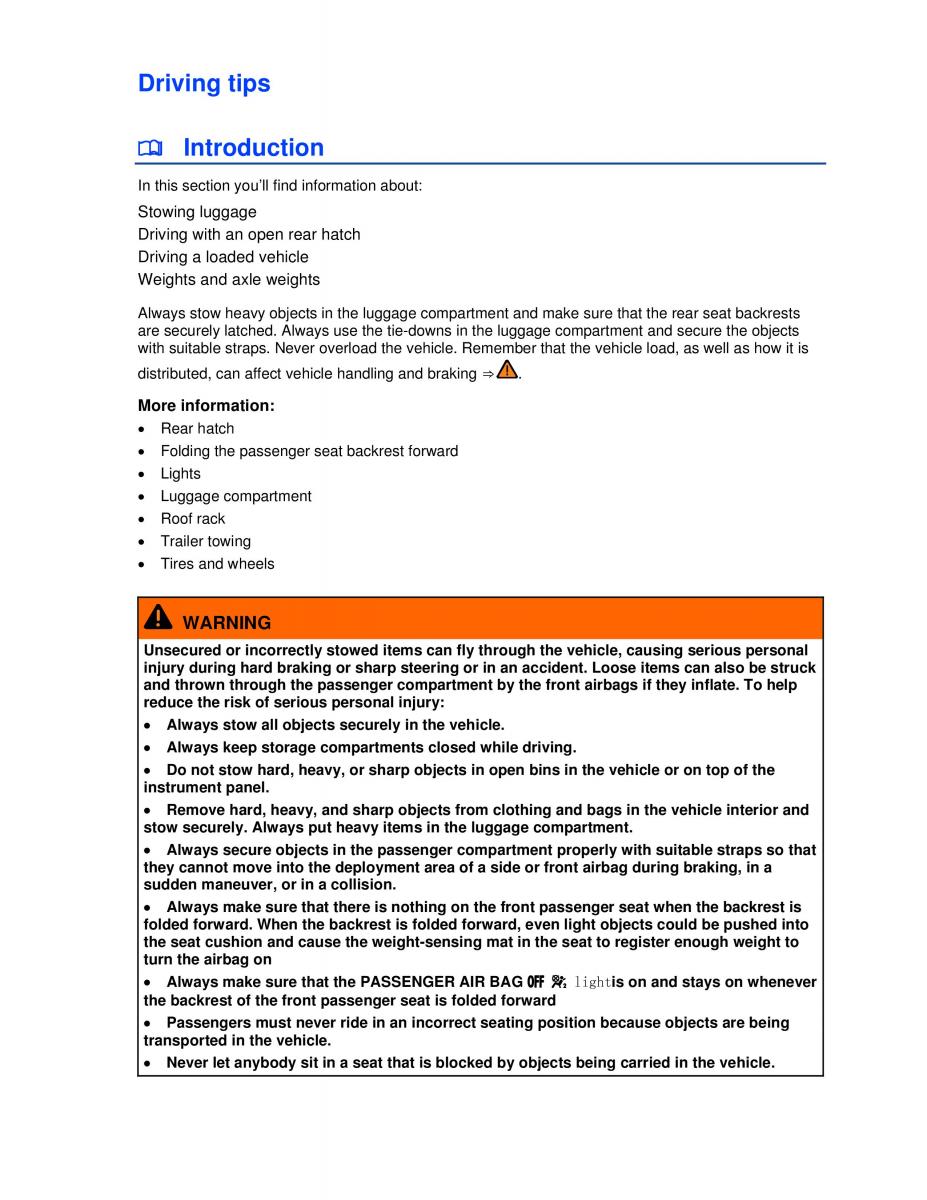 VW Jetta VI SportWagen owners manual / page 114