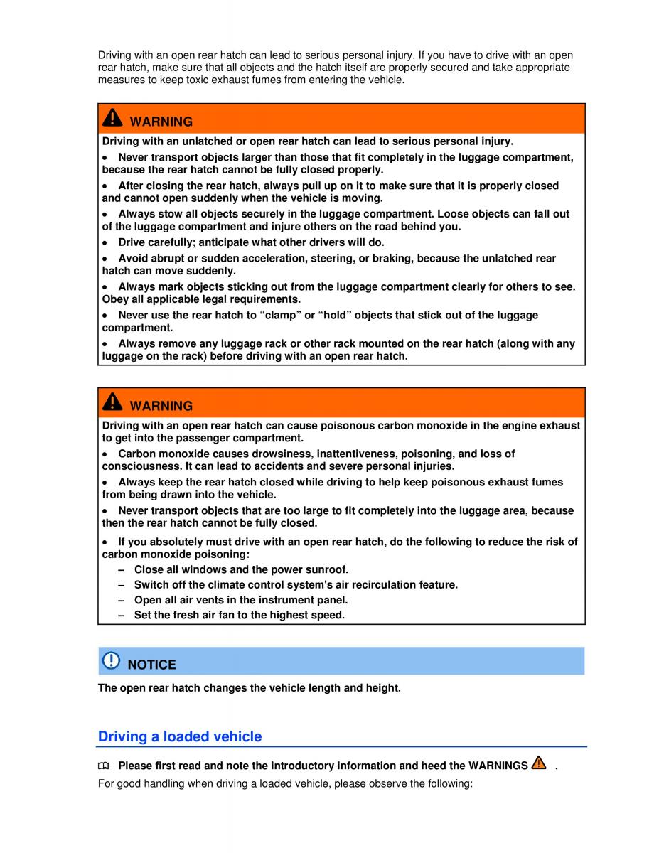 VW Jetta VI SportWagen owners manual / page 116