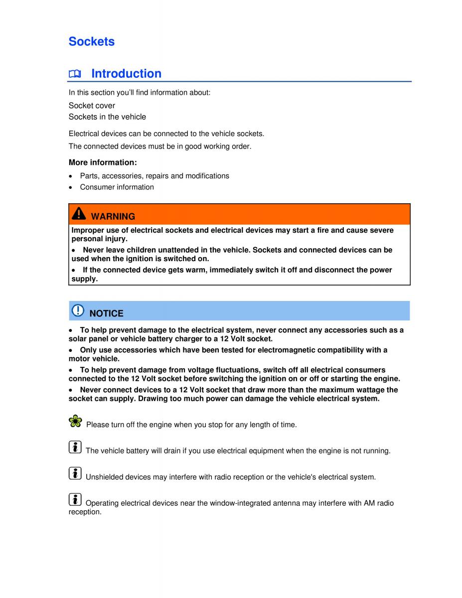 VW Jetta VI SportWagen owners manual / page 154