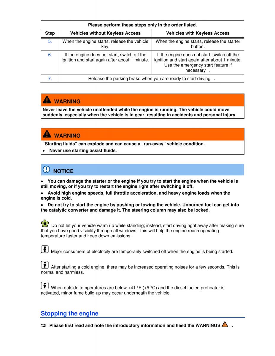 VW Jetta VI SportWagen owners manual / page 164