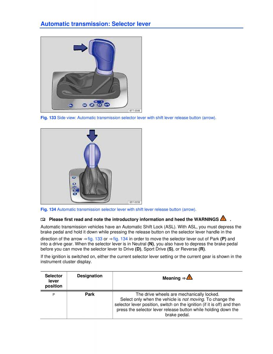 VW Jetta VI SportWagen owners manual / page 173