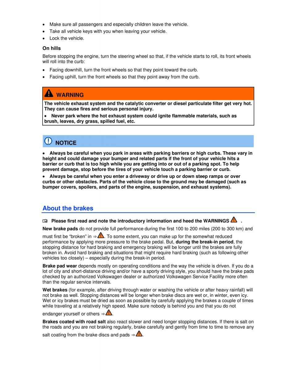 VW Jetta VI SportWagen owners manual / page 184