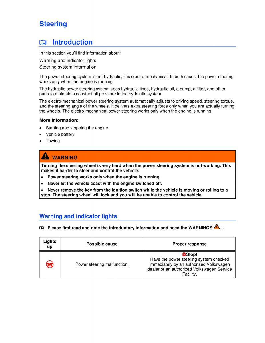 VW Jetta VI SportWagen owners manual / page 196