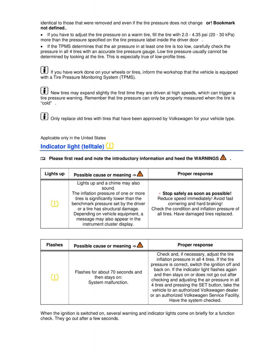 VW Jetta VI SportWagen owners manual / page 207