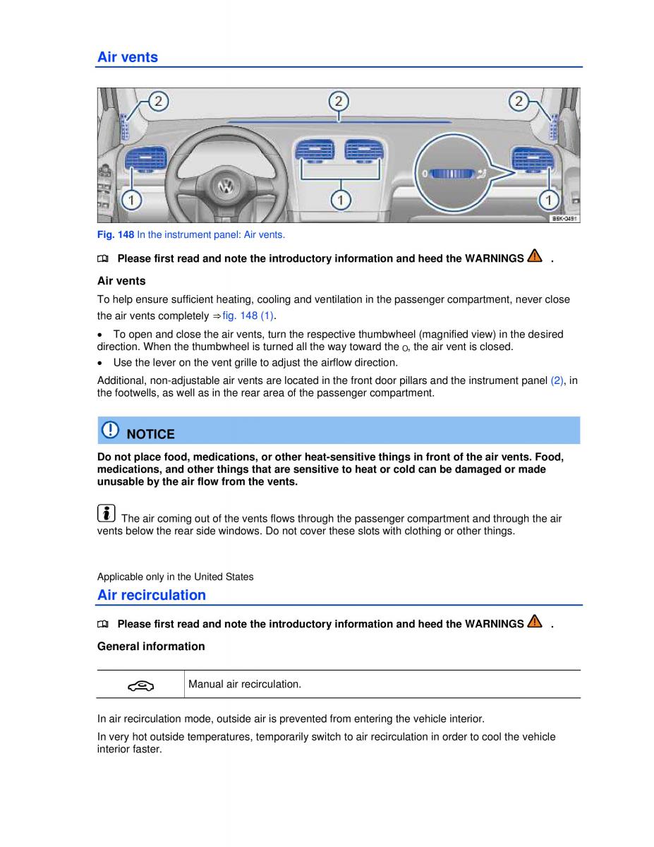 VW Jetta VI SportWagen owners manual / page 220