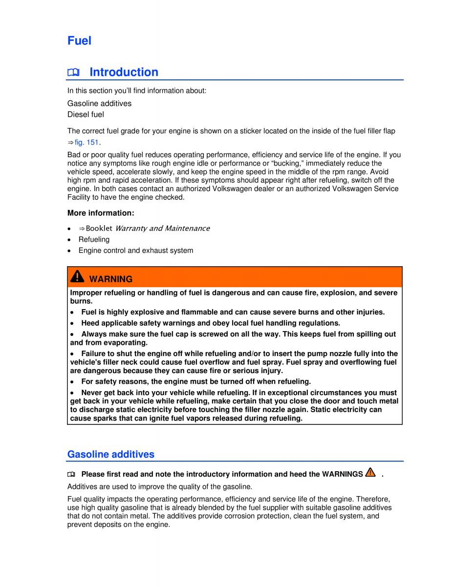 VW Jetta VI SportWagen owners manual / page 229