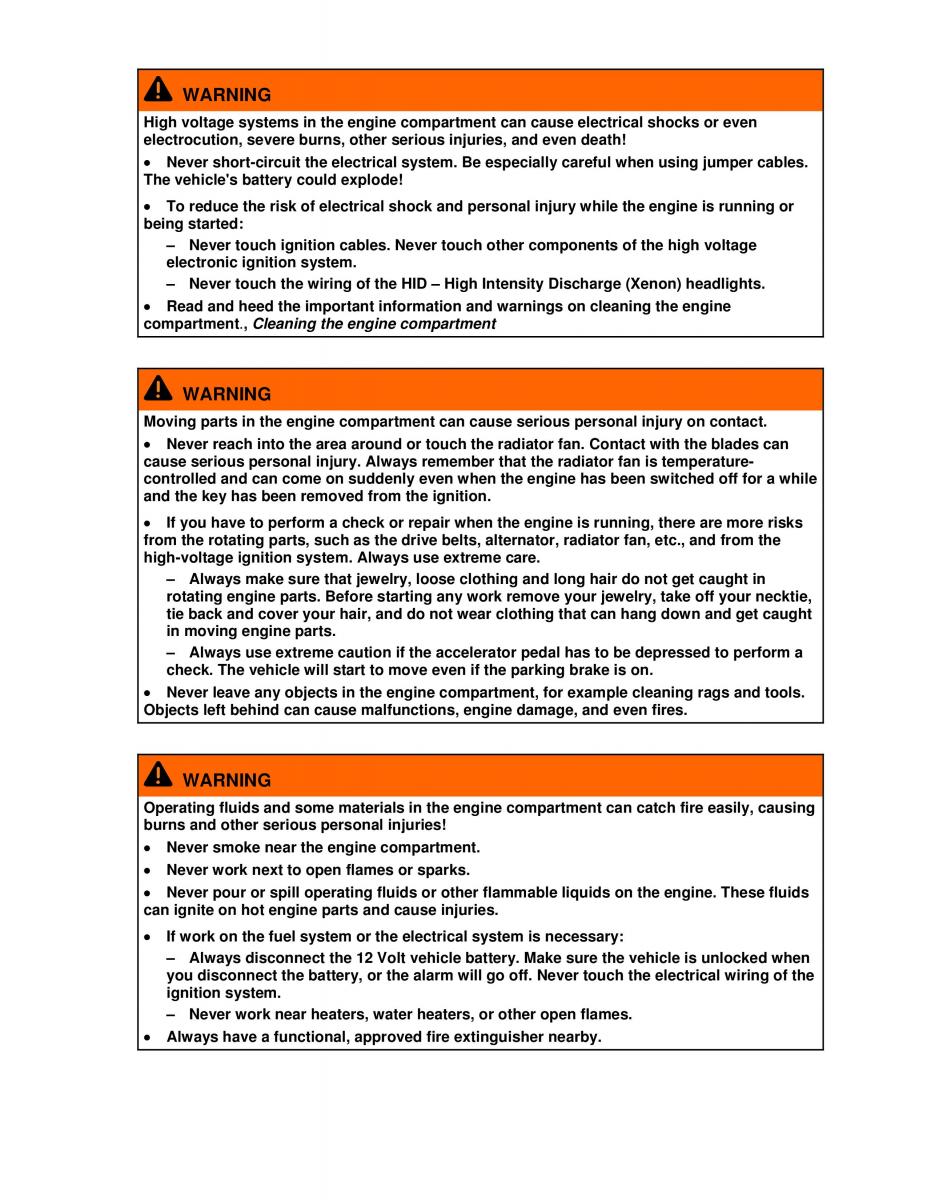 VW Jetta VI SportWagen owners manual / page 234