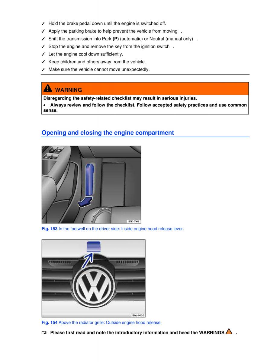 VW Jetta VI SportWagen owners manual / page 236