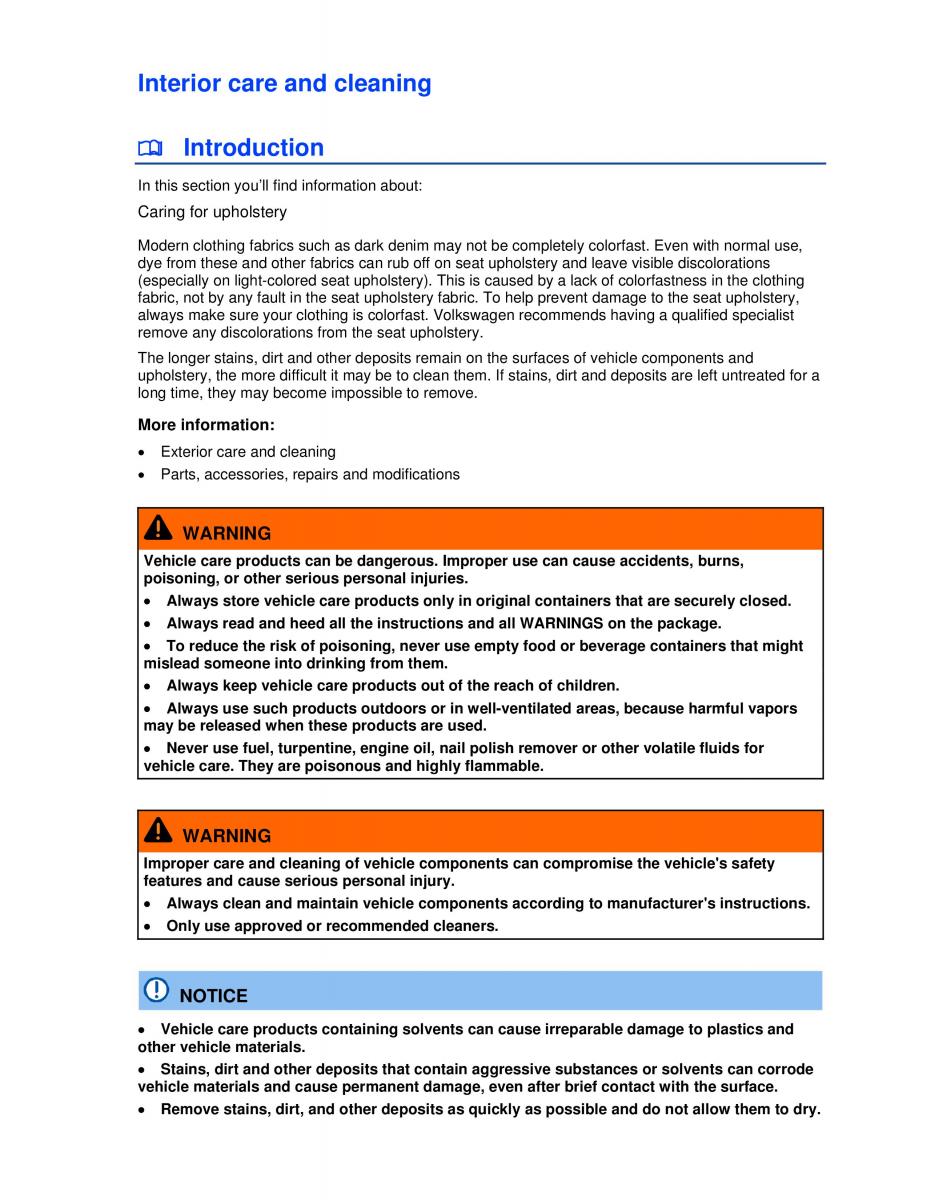 VW Jetta VI SportWagen owners manual / page 252