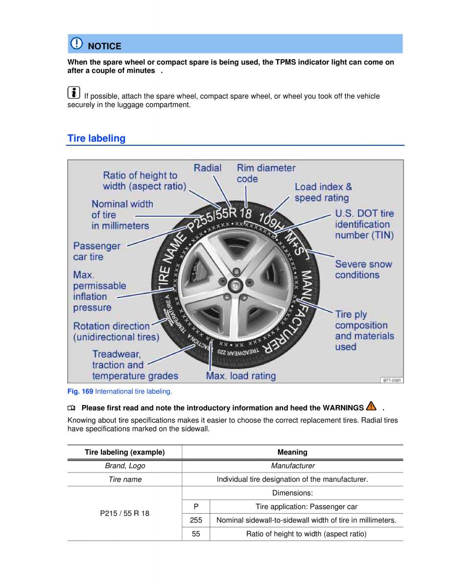 VW Jetta VI SportWagen owners manual / page 264