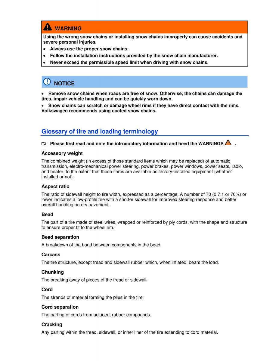 VW Jetta VI SportWagen owners manual / page 269