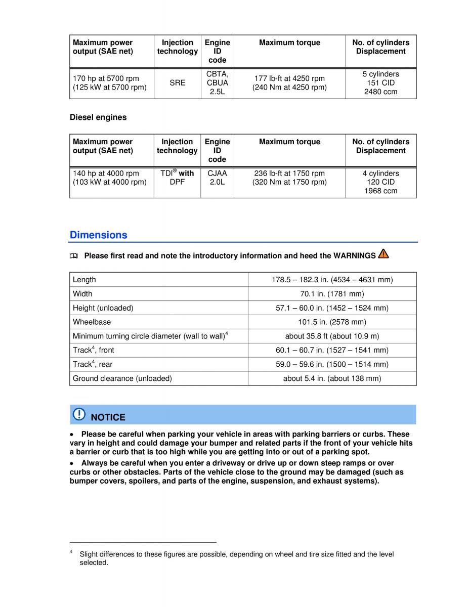 VW Jetta VI SportWagen owners manual / page 34