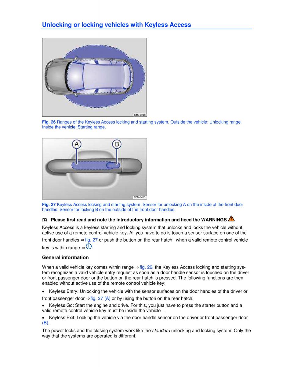 VW Jetta VI SportWagen owners manual / page 44