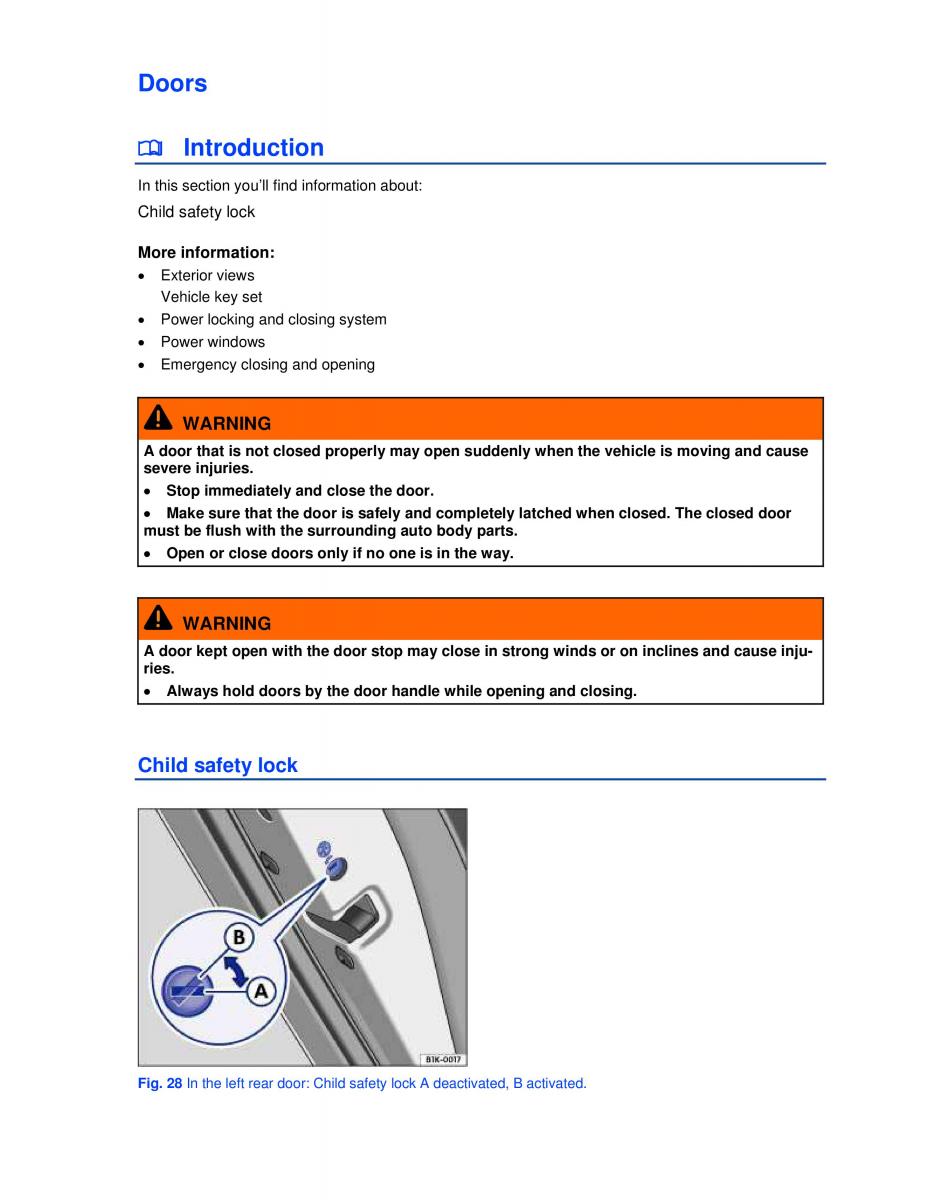 VW Jetta VI SportWagen owners manual / page 48