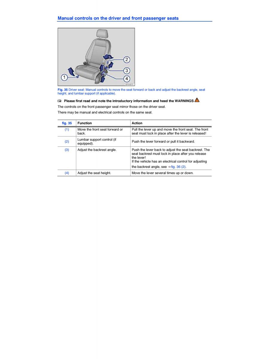 VW Jetta VI 6 Hybrid owners manual / page 67