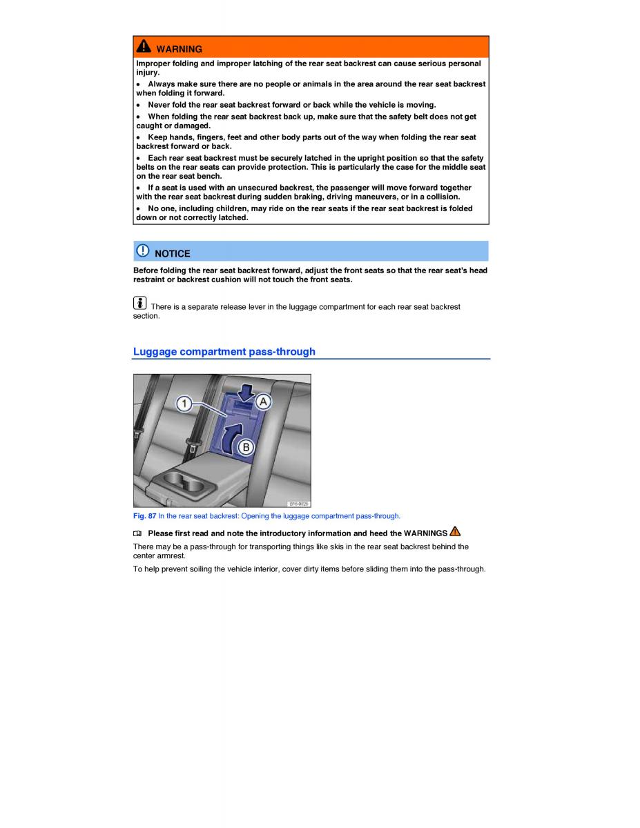 VW Jetta VI 6 Hybrid owners manual / page 122